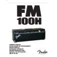 FENDER FM100H Owners Manual