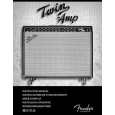 FENDER TWIN-AMP Owners Manual