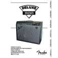 FENDER DELUXE900 Owners Manual
