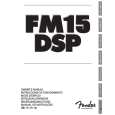 FENDER FM15DSP Owners Manual